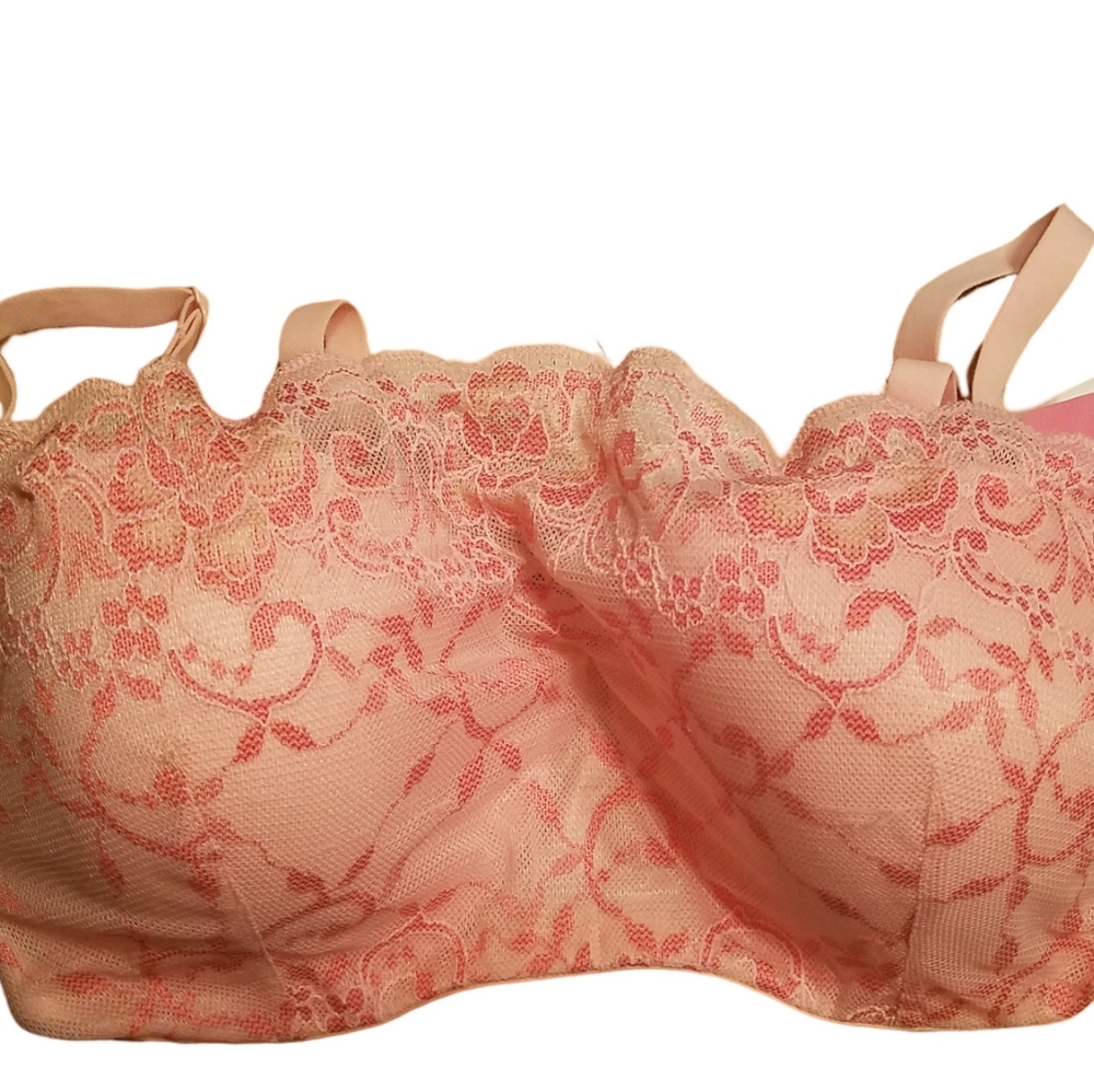 Maidenform "Peek a Bra" Size 38C NWT Pink